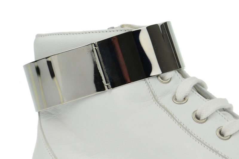Geox Prudence - Damen Hi cut Sneaker - weiß