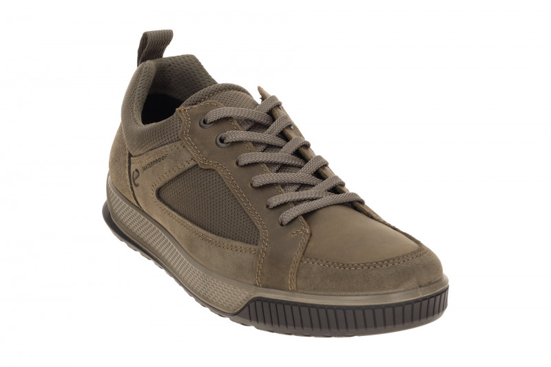 Ecco Bypath Tred Schuhe taupe grau Waterproof 539104