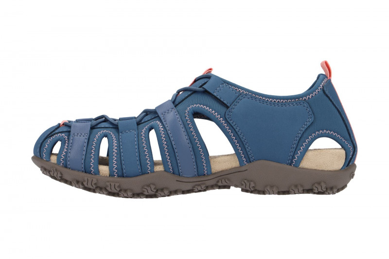 Geox Sandale Strel blau rosa D7125U