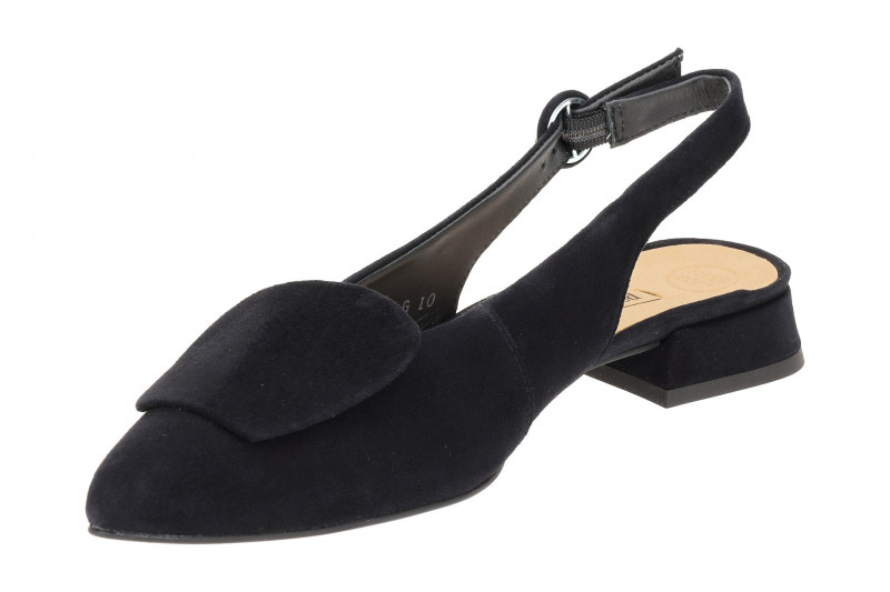 Paul Green Sling Pumps blau Slingback 6090