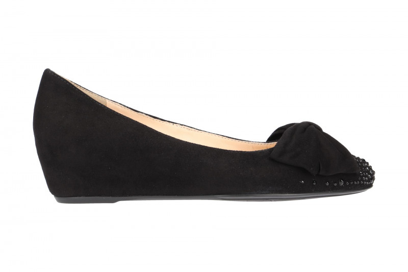 Högl Keil Pumps schwarz Swarovski Crystals