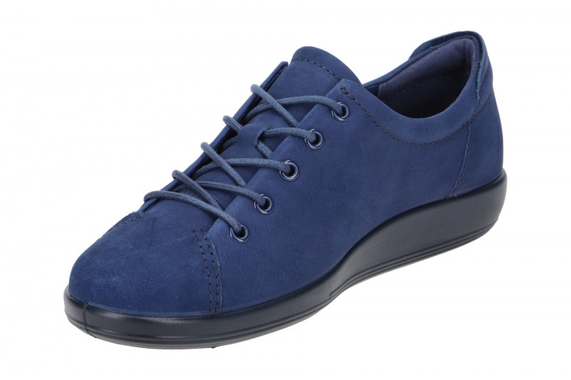 Ecco Soft 2 Schuhe blau blue depths 206503