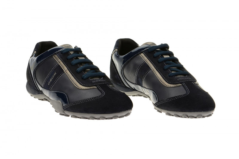 Geox Snake Schuhe blau Damen D5412B