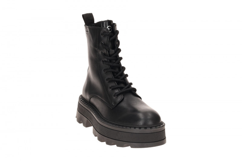 Tamaris Plateau Stiefel schwarz Chunky Boots Dünnfutter 25238