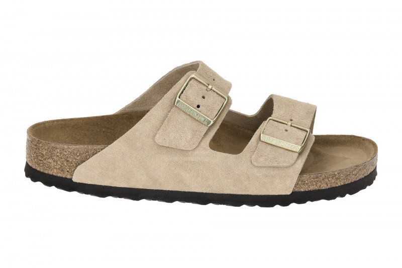 Birkenstock Arizona BS Pantolette beige sand SCHMAL 1029260