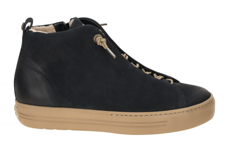 Paul Green 5283 Mid-Sneaker Schuhe blau Nubuck