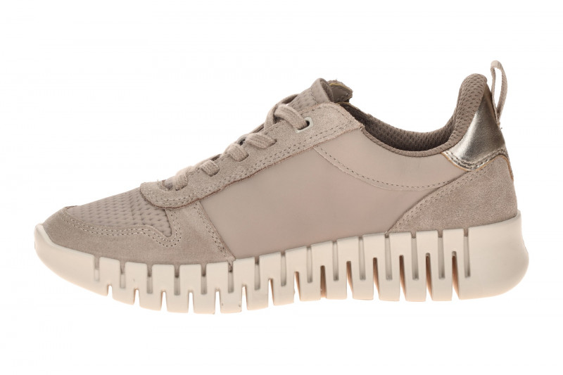 Ecco Gruuv Schuhe grau Damen Zip Sneakers 218353