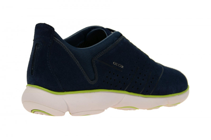 Geox Nebula Schuhe blau grün Sohle weiß