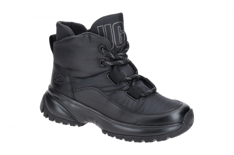 UGG YOSE PUFFER LACE Stiefel schwarz 1143844
