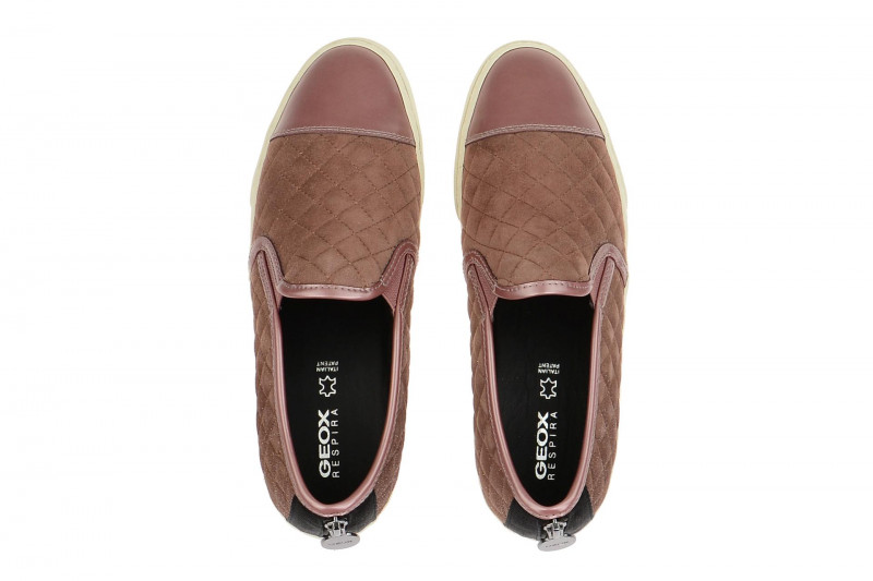Geox New Club Slipper altrosa Glitter D5258C