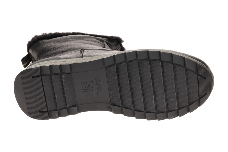 ARA Osaka Winter Schlupf Stiefel schwarz H-Weite 12-24591