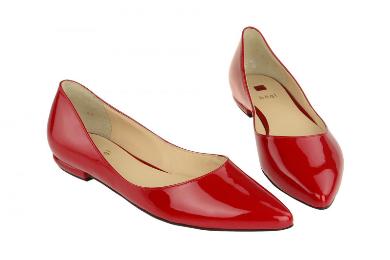 Högl Ballerinas rot Lack 0004