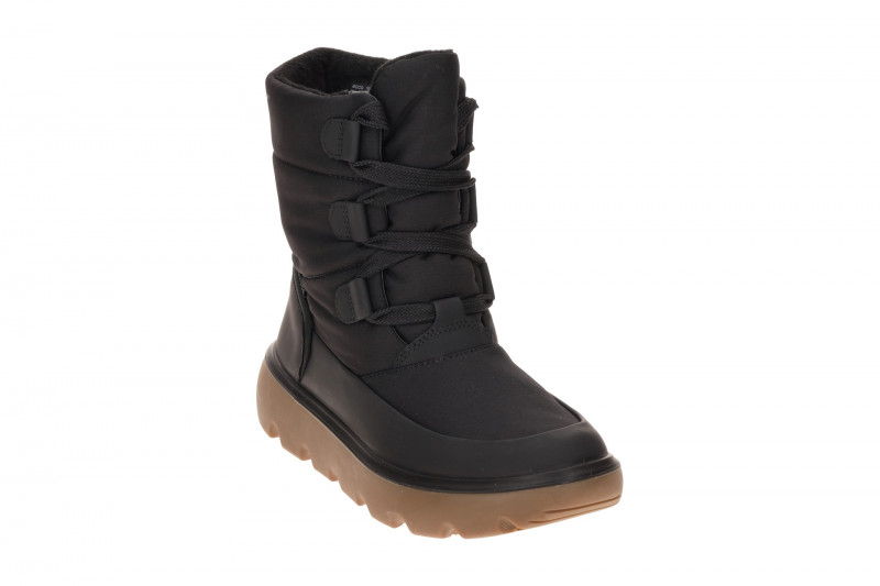 ecco Glacia Stiefelette Boots schwarz Wasserdicht Primaloft 243323