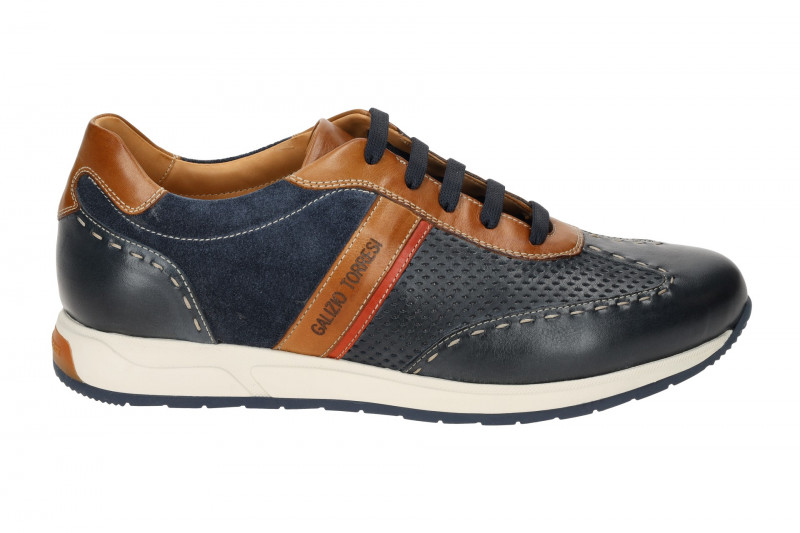 Galizio Torresi Schuhe Sneakers blau braun 419610