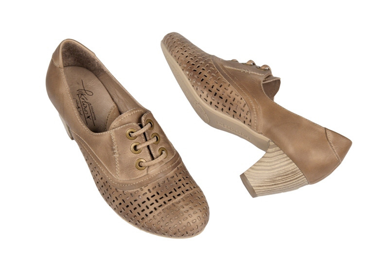 Pikolinos Florencia Schnür- Pumps braun