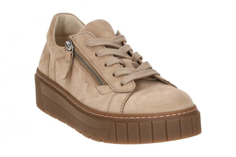 Gabor Schuhe Sneakers beige sand H-Weite 86.415.30