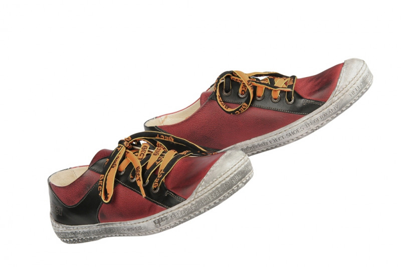 Eject Dass Schuhe rot schwarz 14005/1