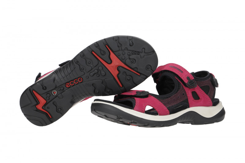 Ecco Offroad Sandale rot lila Damen