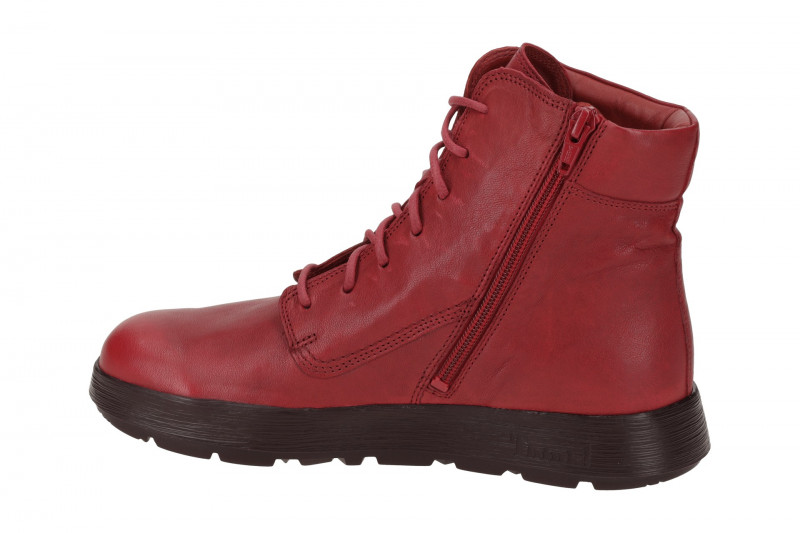 Think Comoda Stiefelette rot Glattleder 518