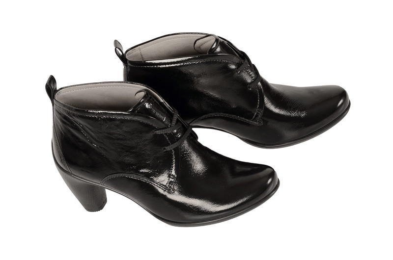 Ecco Sculptured 65 Stiefelette schwarz Lack 23353304001