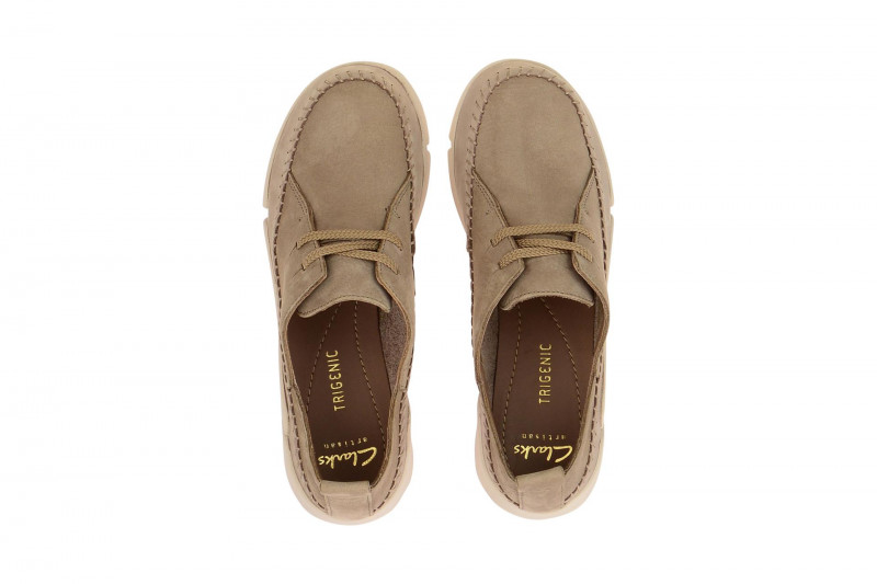 Clarks Tri Angel Schuhe grau taupe