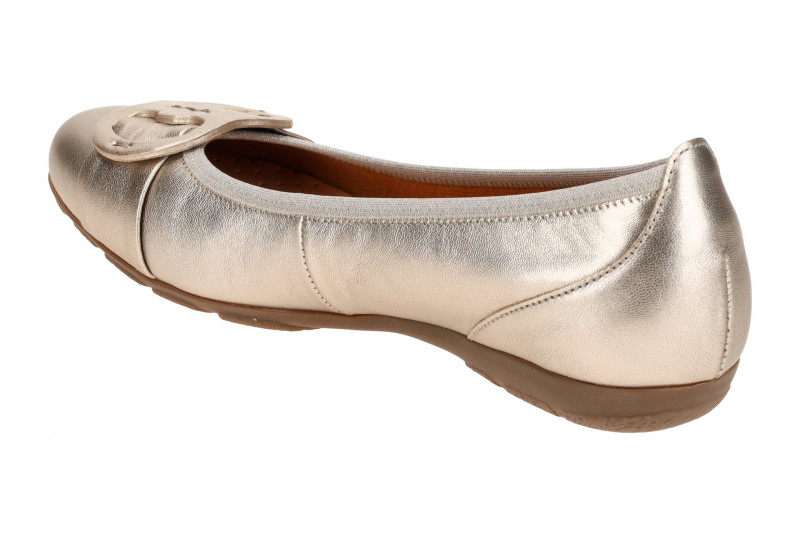 Gabor Fashion Ballerina grau metallic 84.163.62