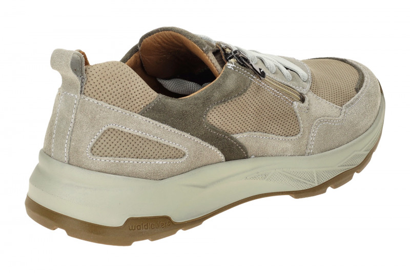 Waldläufer Tom Schuhe grau H-Weite perforiert 713003