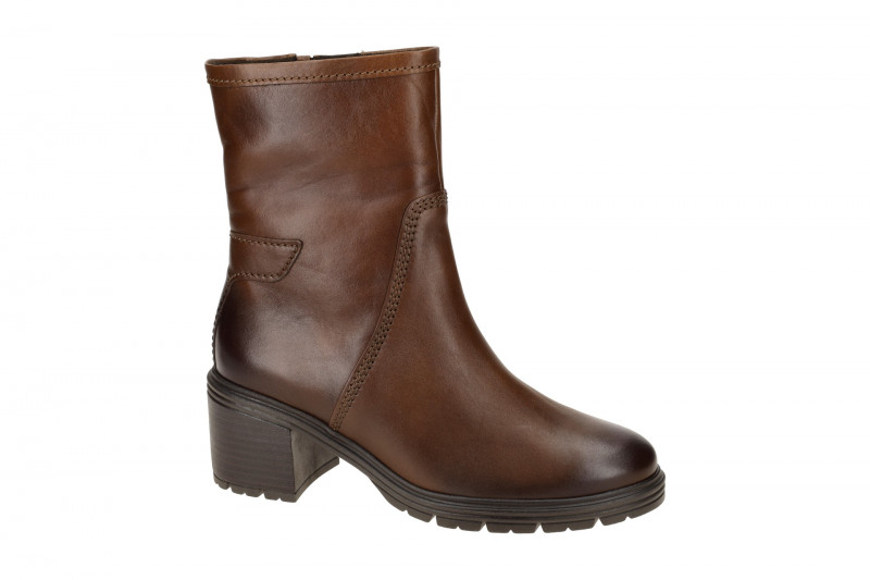 Gabor Stiefelette braun Glattleder G-Weite 32.840.55