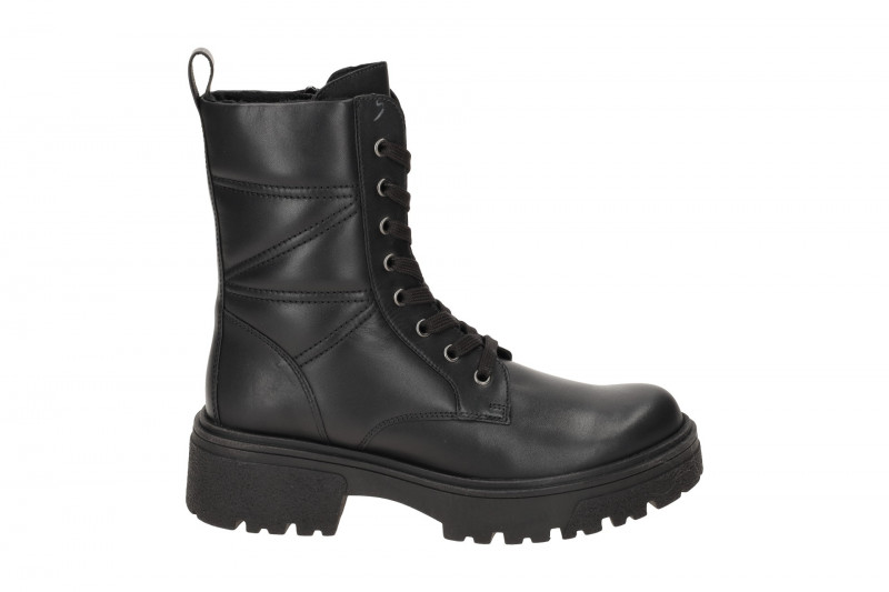 Gabor Fashion Plateau Stiefelette schwarz Stepp 51.760.27
