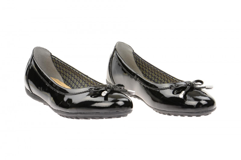 Geox Piuma Ballerinas schwarz Lack
