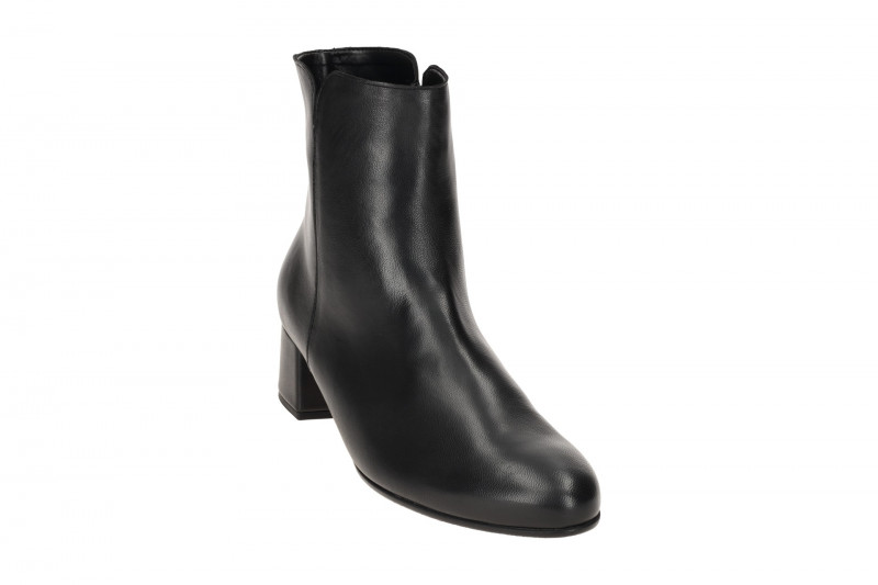 Gabor Stiefelette schwarz matt Glattleder 75.680.27