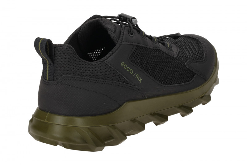 Ecco MX Schuhe schwarz grün Herren Sneakers 820264