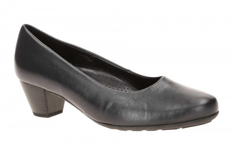 Gabor Pumps dunkelblau Nappa Glattleder 3027
