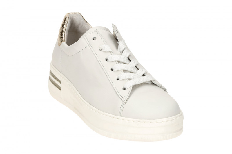 Gabor Comfort Sneaker Schuhe weiß platin 66.395.62