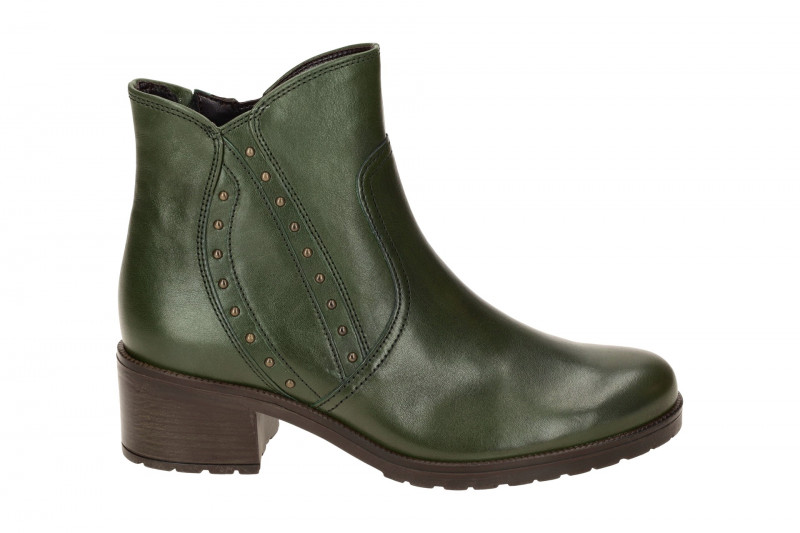 Gabor Tunis Stiefelette grün Ankle Boots Nappa 52.813.63