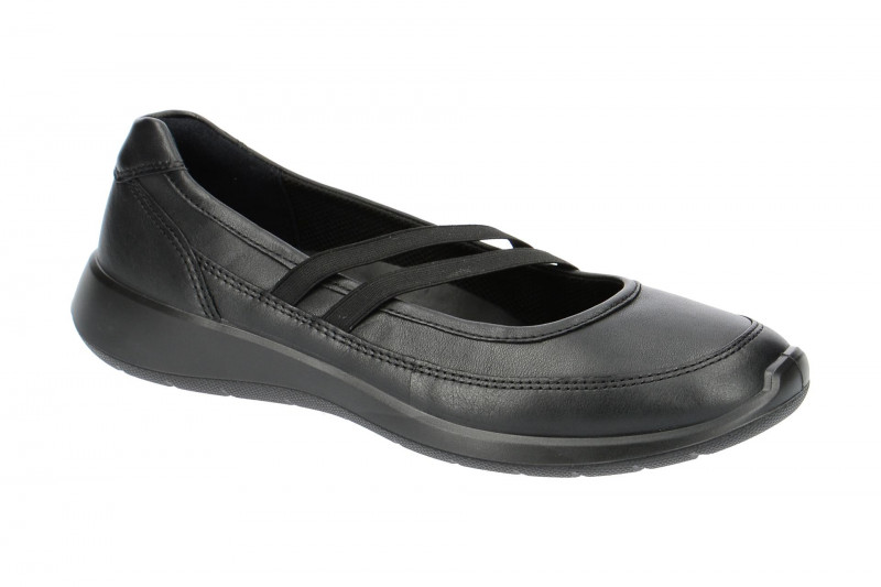 Ecco Schuhe Ballerina Soft 5 schwarz