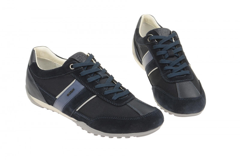 Geox Wells Schuhe blau weiß U52T5C