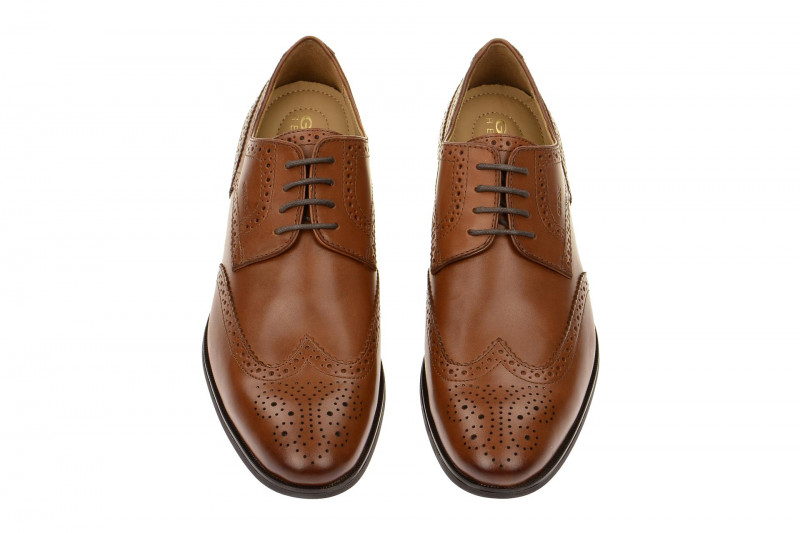 Geox Albert Schuhe braun brandy U44W3B