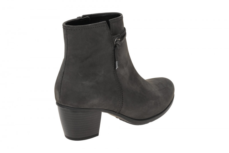 Gabor Stiefelette grau pepper Nubuck 55.522.19