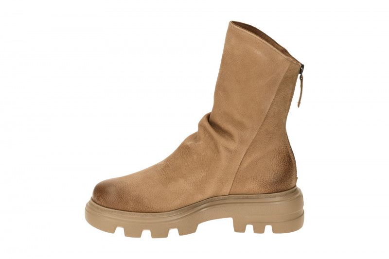 Paul Green Stiefelette braun tan Nubuck 8253