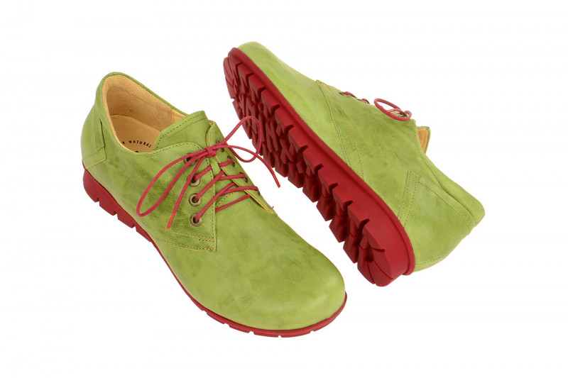Think Menscha Schuhe grün rot