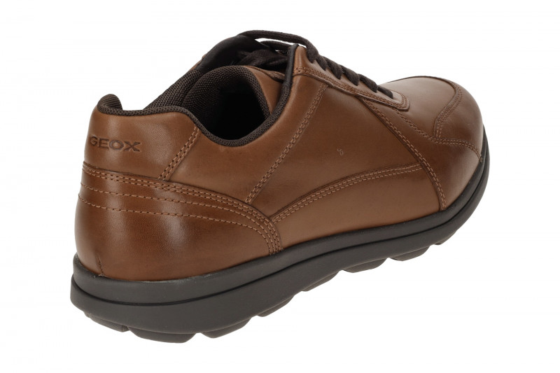 Geox Spherica Schnür Schuhe braun cognac U45GRA