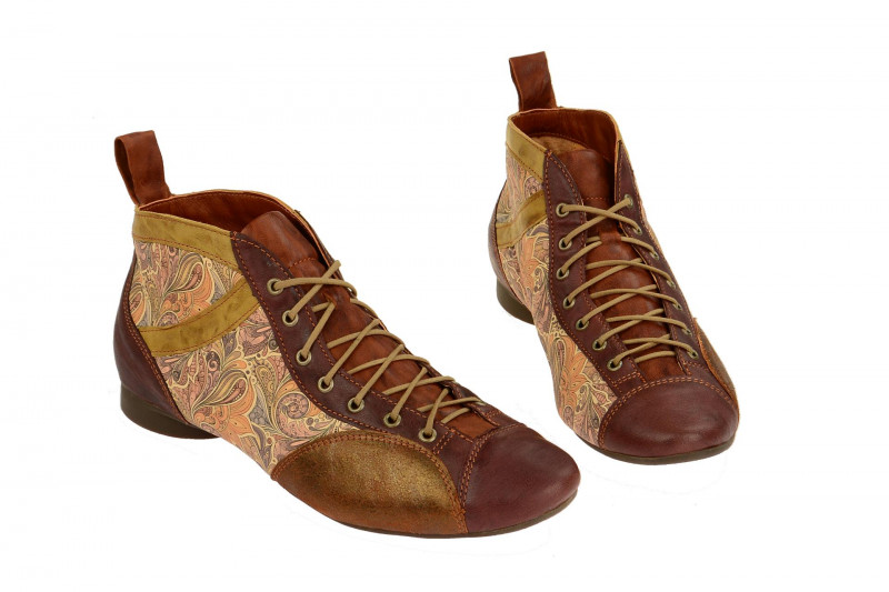 Think Guad Stiefelette braun rioja 288