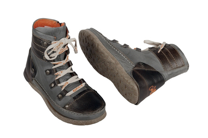 Eject Sony1 Stiefelette grün braun