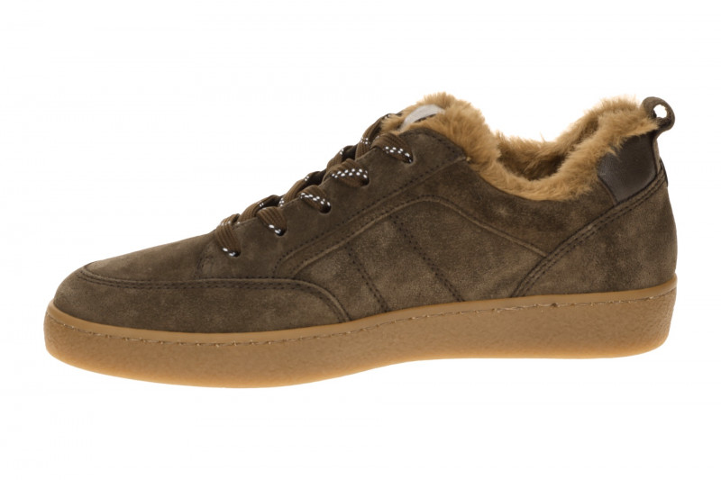 Gabor Sneaker Schuhe braun mocca Fellkragen 6024.01