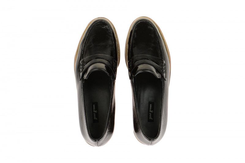 Paul Green Schuhe schwarz Lack 1011