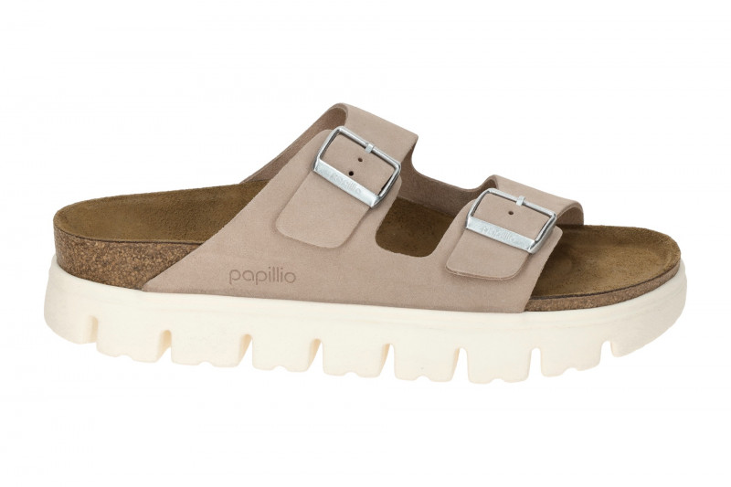 Birkenstock Arizona Papillio Chunky Pantolette rosa SCHMAL 1029141