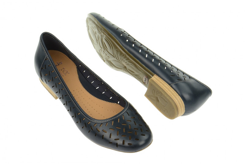 Clarks Henderson Silk blau navy 20357683 4