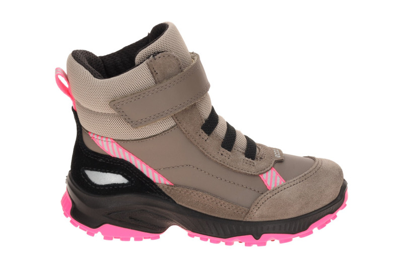 Ecco Receptor Winter Stiefel Kinder grau pink Waterproof 724822