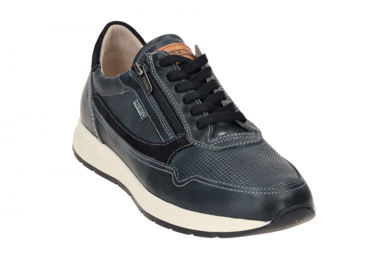 Pikolinos Getafe Schuhe blau perforiert M2B-6263C1